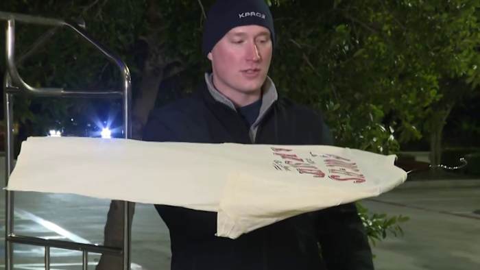 How cold is it in Houston? Cold enough to freeze a T-shirt in 15 minutes