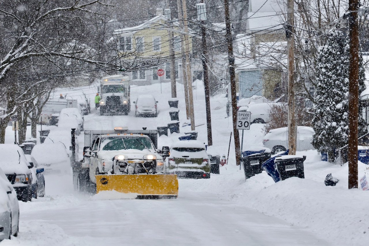 Central NY digs out after winter storm