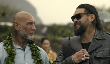 Jason Momoa and Dave Bautista Are Perfect Action-Movie Bros