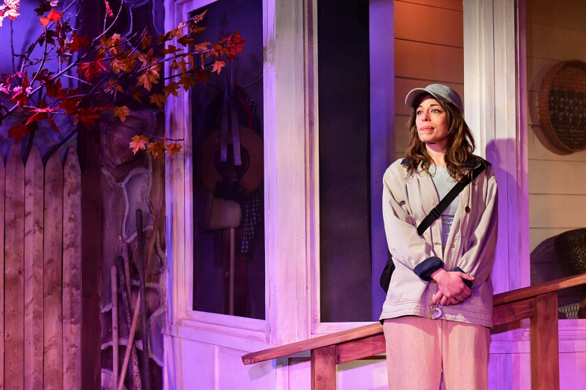 Cassidy Slaughter-Mason in "Birds of North America" at A Red Orchid Theatre