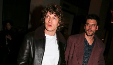 Connor Storrie Gives Nouveau James Dean on the Streets of Paris With His ‘Heated Rivalry’ Co-Star François Arnaud