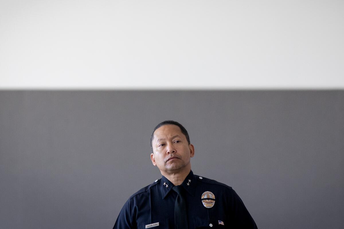 LAPD Chief of Detectives Alan Hamilton 