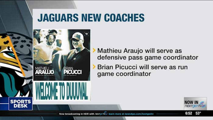 Jaguars add two new assistant coaches to staff