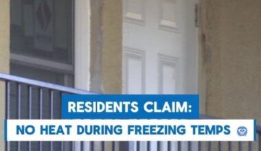 Residents at Jacksonville housing complex voice concerns amid plummeting temperatures