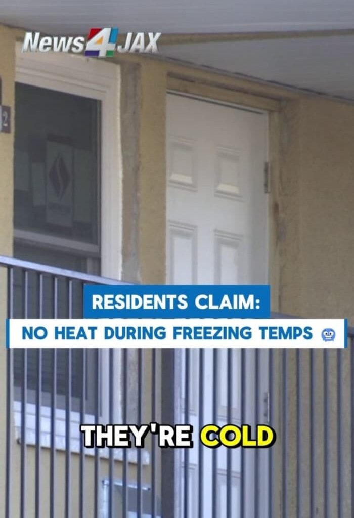 Residents at Jacksonville housing complex voice concerns amid plummeting temperatures