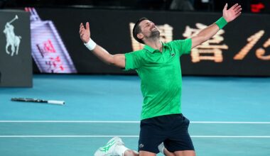 Novak Djokovic beats Jannik Sinner to reach Australian Open final