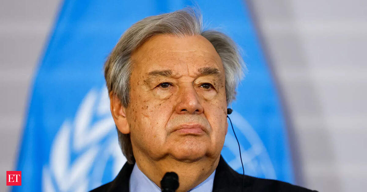 UN chief Antonio Guterres warns of 'imminent financial collapse'