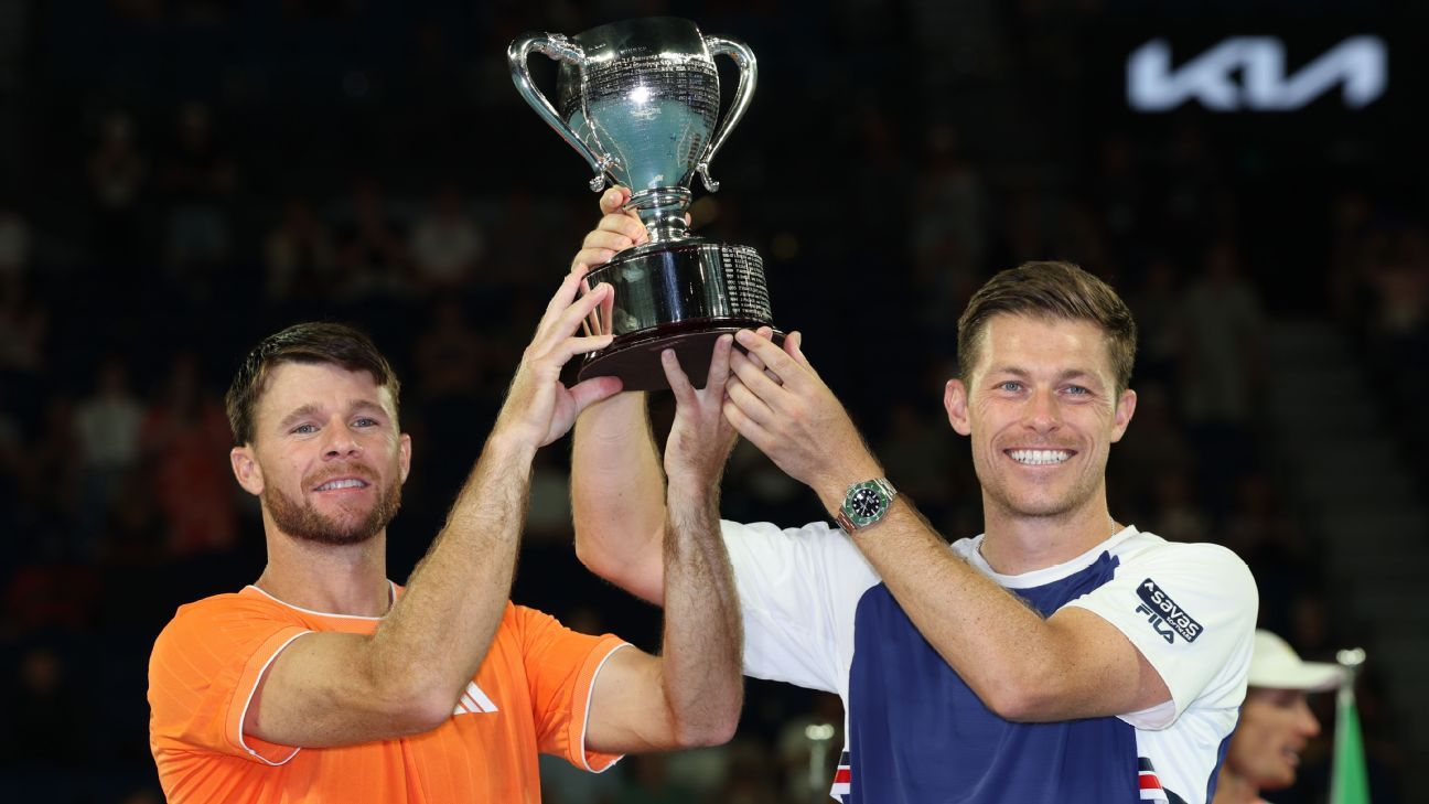 Christian Harrison, Neal Skupski win Australian Open men's doubles