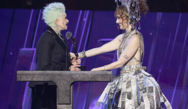 Chappell Roan Inducts Cyndi Lauper Into The Rock & Roll Hall of Fame