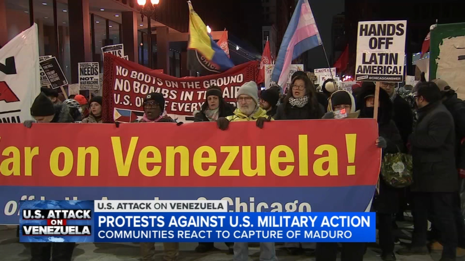 Venezuela protest in Chicago: Protests today expected after Nicolas Maduro captured, Saturday's Federal Plaza demonstration