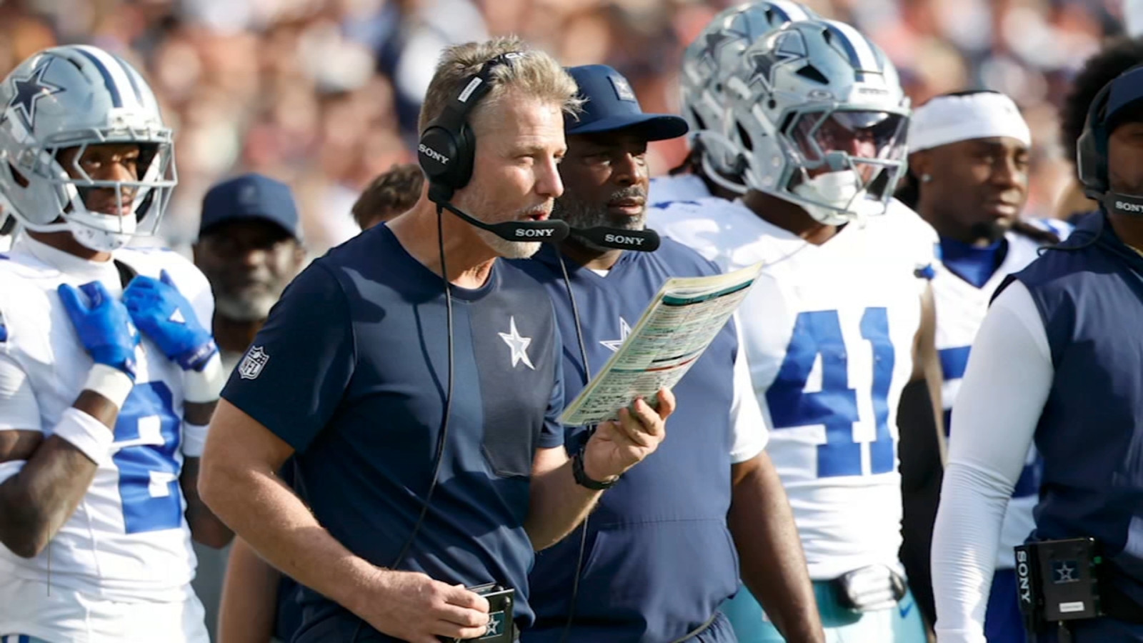 Cowboys coaching staff news: Dallas fires defensive coordinator Matt Eberflus, former Chicago Bears coach, after 1 season