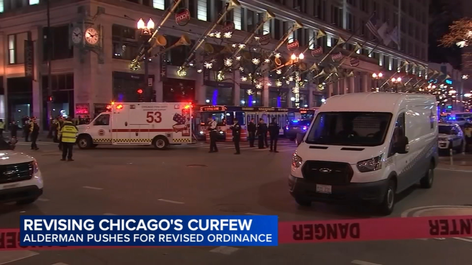 Chicago Public Safety Committee to take up new curfew ordinance; Mayor Brandon Johnson says New Year's proof it's not needed