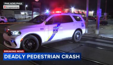 Pedestrian struck, killed in Philadelphia's Kingsessing section