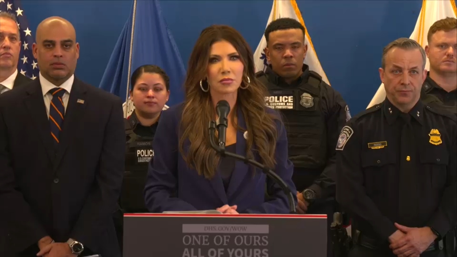 Minneapolis ICE shooting: DHS Secretary Kristi Noem addresses Renee Good killing during briefing in NYC