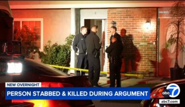1 stabbed, killed during argument in Northridge, Los Angeles police say