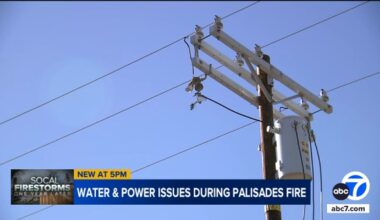 Palisades residents rebuilding concerned about power, water issues happening again