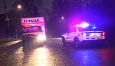 Suspect in custody after stolen U-Haul crashes into cars during chase in Northeast Philadelphia