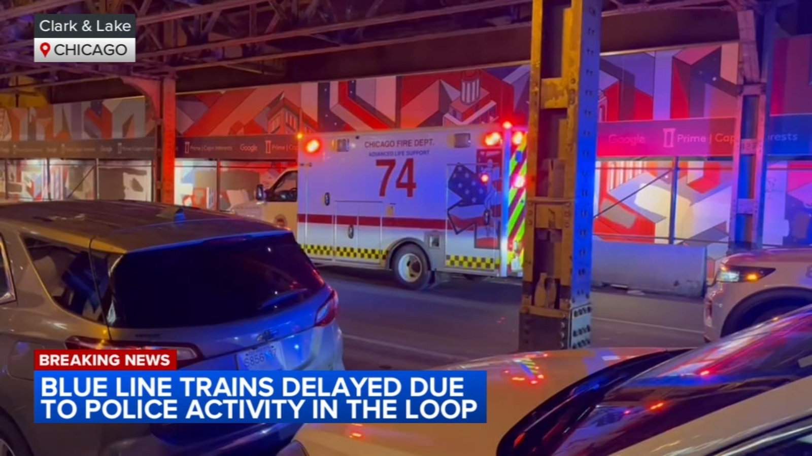CTA delays today: Normal CTA Blue Line service resumes after Chicago Police Department activity near Clark and Lake station
