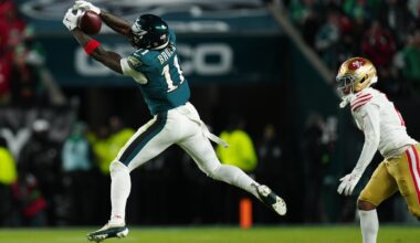 Eagles' season-long issues apparent in playoff loss to 49ers, sideline spat between Nick Sirianni, A.J. Brown