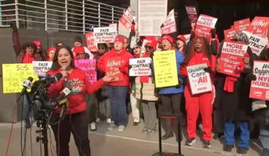Thousands of union nurses at NYC hospitals go on strike
