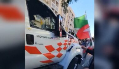 U-Haul protest Los Angeles: Chaos erupts as truck drives into crowd during anti-Iranian regime rally in California