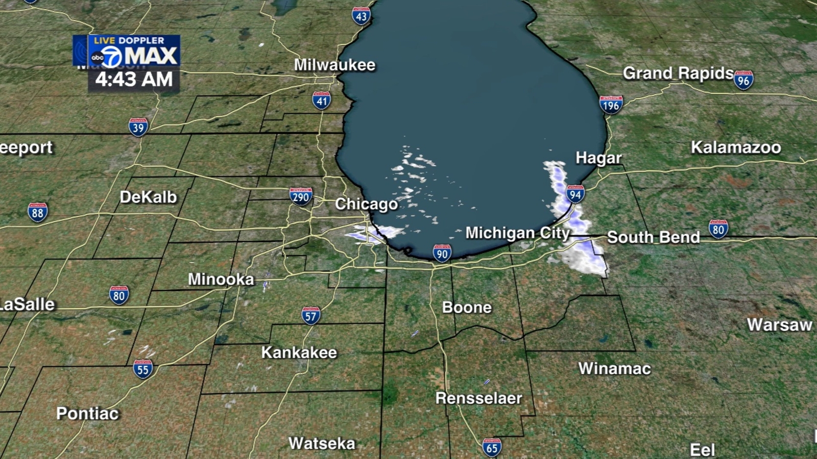 Chicago weather forecast: Winter storm warning continues for parts of NW Indiana for lake-effect snow| Radar