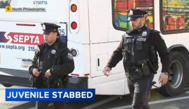 Juvenile hospitalized after stabbing in North Philadelphia