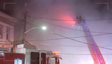 Several buildings, cars engulfed in flames in Yonkers fire
