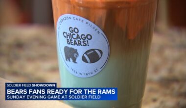 Chicago Bears game Sunday: Fans rallying behind Bears with bagels, beer ahead of playoff game against Los Angeles Rams