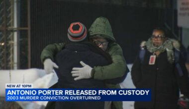 Antonio Porter released from Cook County Jail, murder conviction overturned in connection to 2022 Chicago shooting at dice game