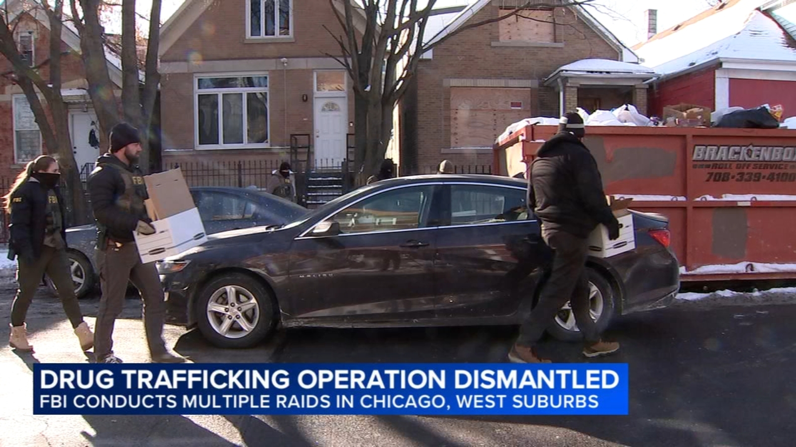 FBI raid Chicago: Agents conduct raids in Little Village, on S. Side, in west suburbs in drug trafficking organization operation