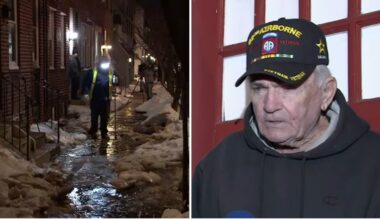 Possible water main break floods veteran's Philadelphia home: 'I'm an ex-paratrooper, so I'm pretty resilient'