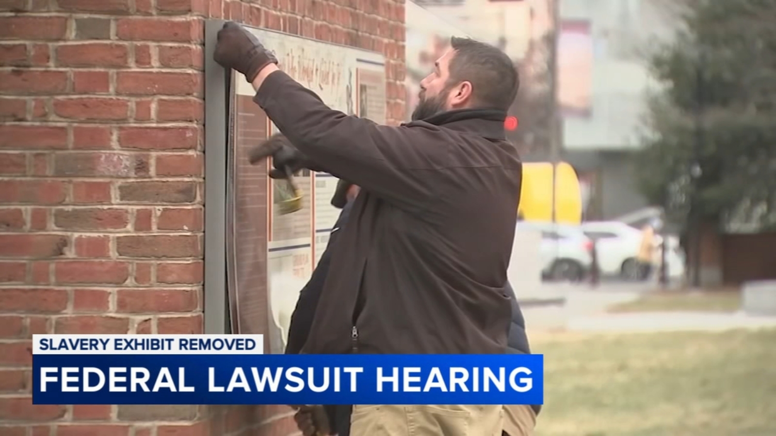 Philadelphia presses case to restore President's House panels as judge questions federal authority