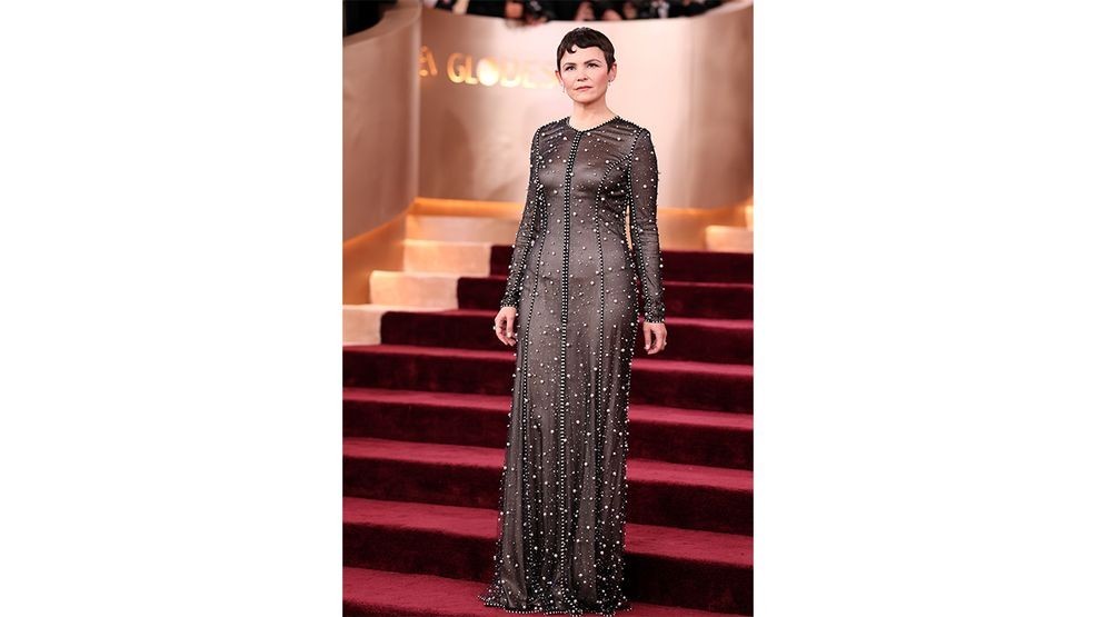 BEVERLY HILLS, CALIFORNIA - JANUARY 11: (FOR EDITORIAL USE ONLY) Ginnifer Goodwin attends the 83rd Annual Golden Globe Awards at The Beverly Hilton on January 11, 2026 in Beverly Hills, California. (Photo by Amy Sussman/Getty Images)