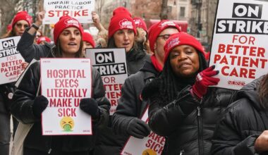 NYC nurses on strike set to resume negotiations with hospitals on 4th day of walkout :: WRAL.com