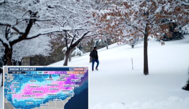 Monster storm could dump up to 16 inches of snow on NYC