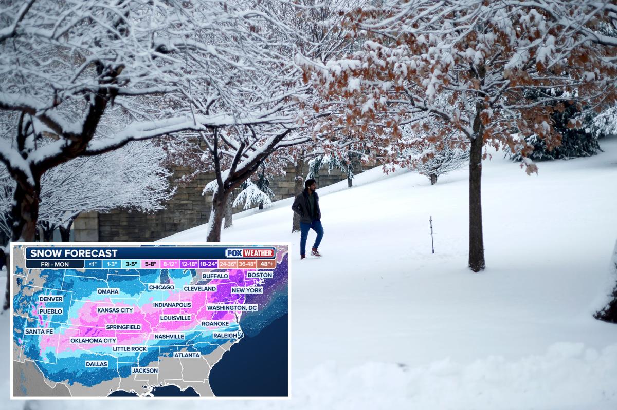 Monster storm could dump up to 16 inches of snow on NYC