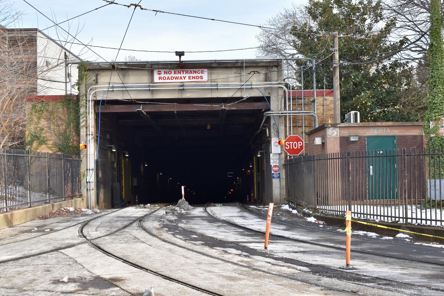 The entrance to SEPTA