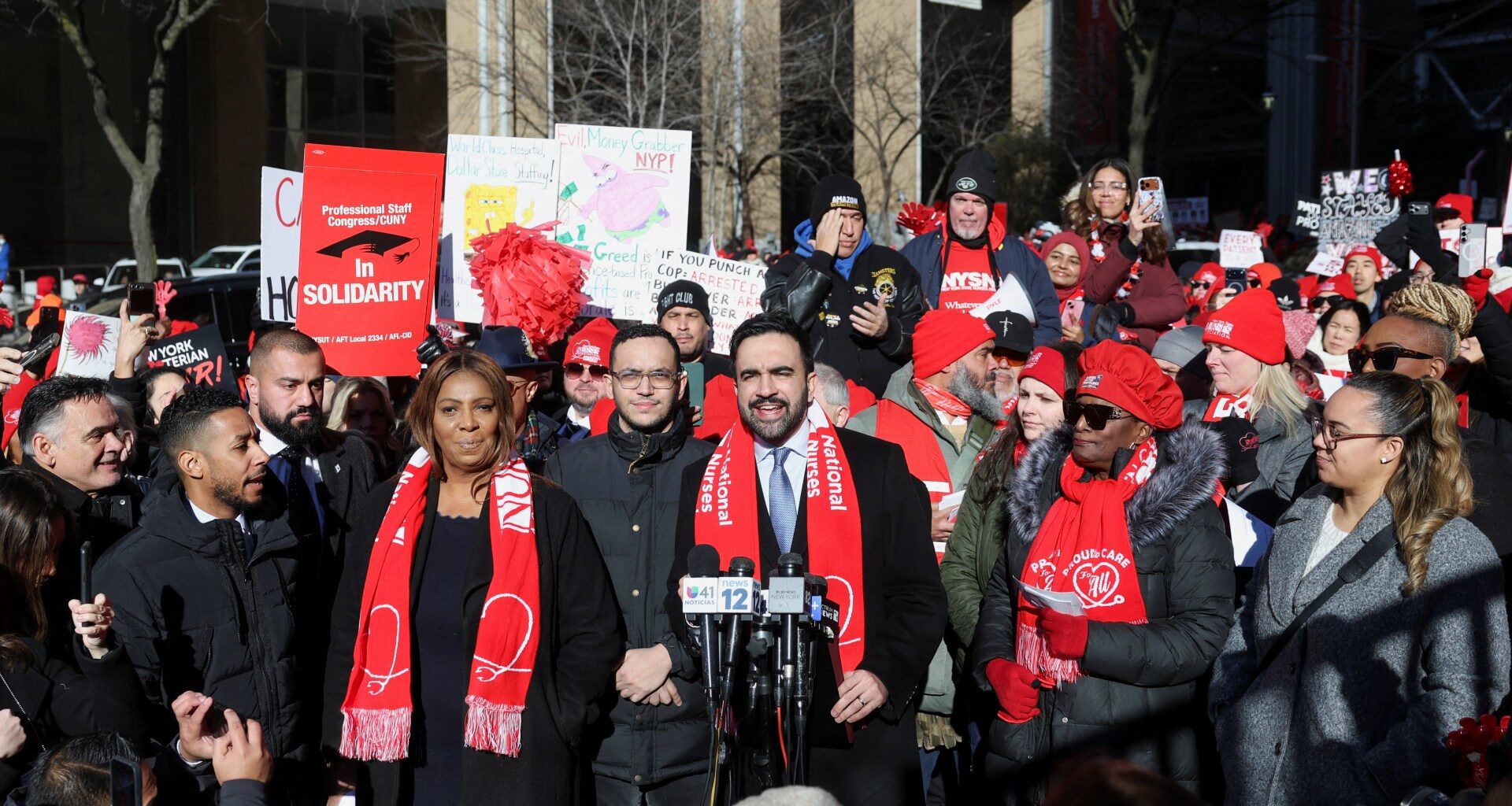 Thousands of nurses go on strike in New York City | Health News