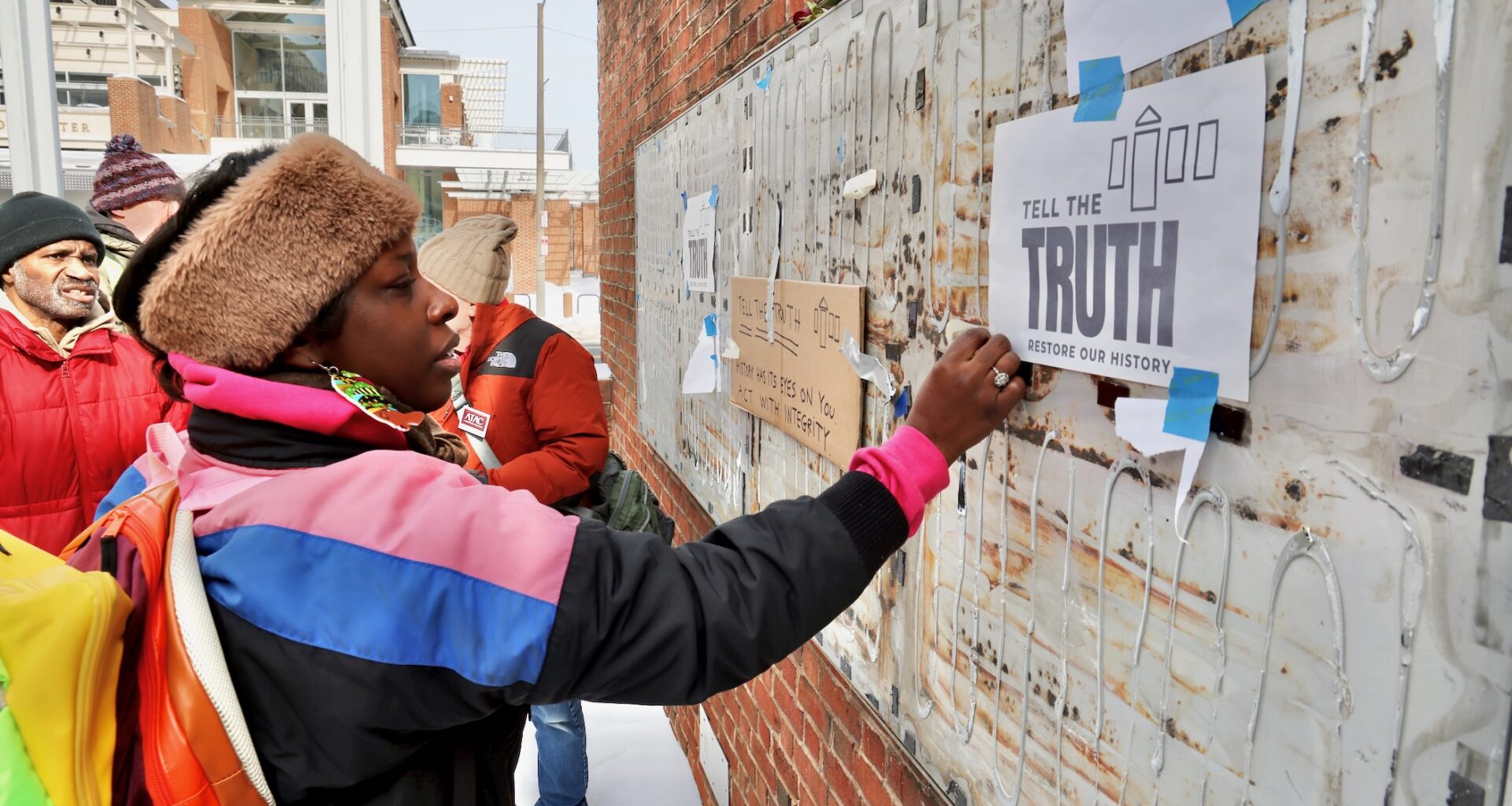 Lawsuit supporters protest ahead of Friday hearing