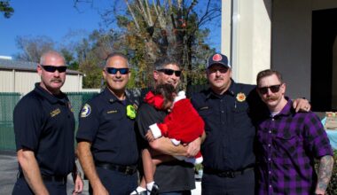 These Clay County Fire Rescue personnel all played a role in the miraculous rescue of Baby Vianca. They all said they will always feel an attachment to the little girl.