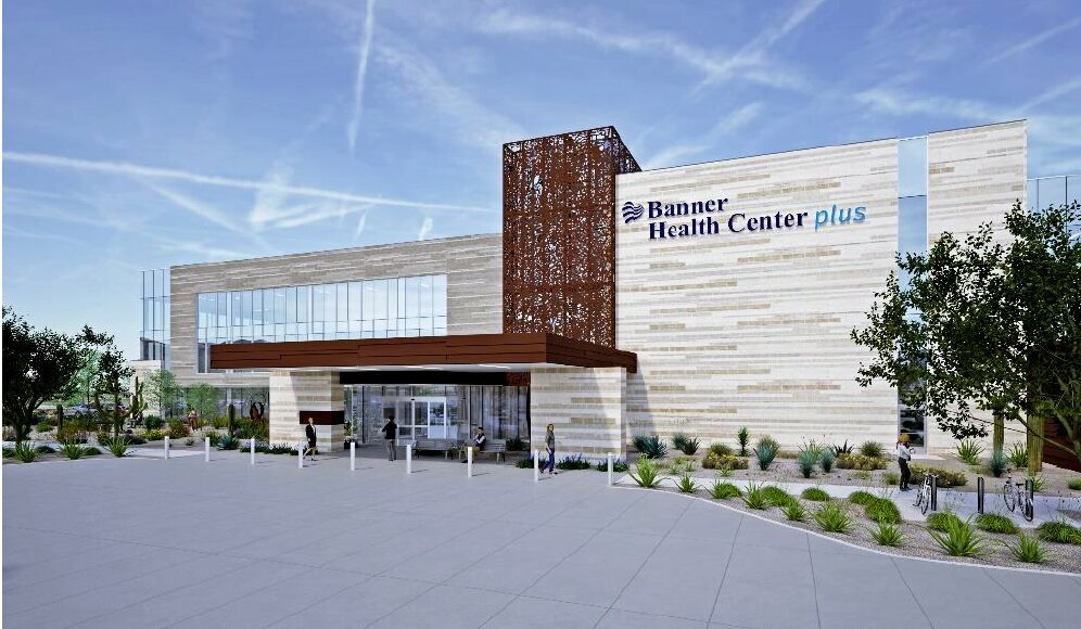 Banner Health is asking residents and employees to sign form letters asking the Scottsdale City Council to vote yes on an impending vote to rezone 33 acres near N. Hayden Loop and the Loop 101 to clear way of a 384,000-square-foot as part of a $400 million medical campus.