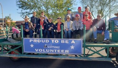 Approximately 4,695 volunteers donated more than 129,000 hours of service to the City of Scottsdale in 2025.