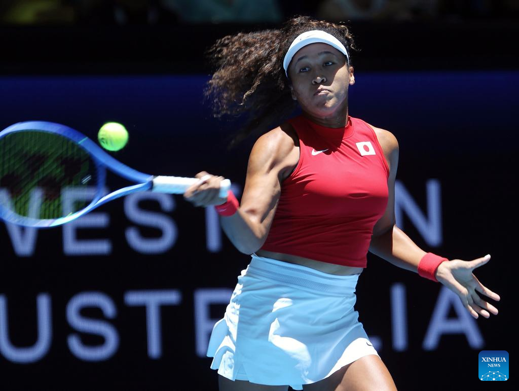 2026 United Cup tennis tournament Group E round robin match: Japan vs. Britain-Xinhua