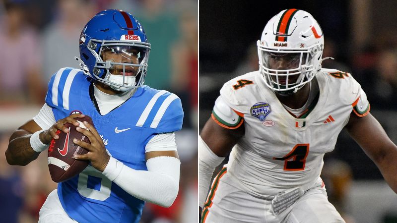 Ole Miss and Miami underway in the first College Football Playoff semifinal