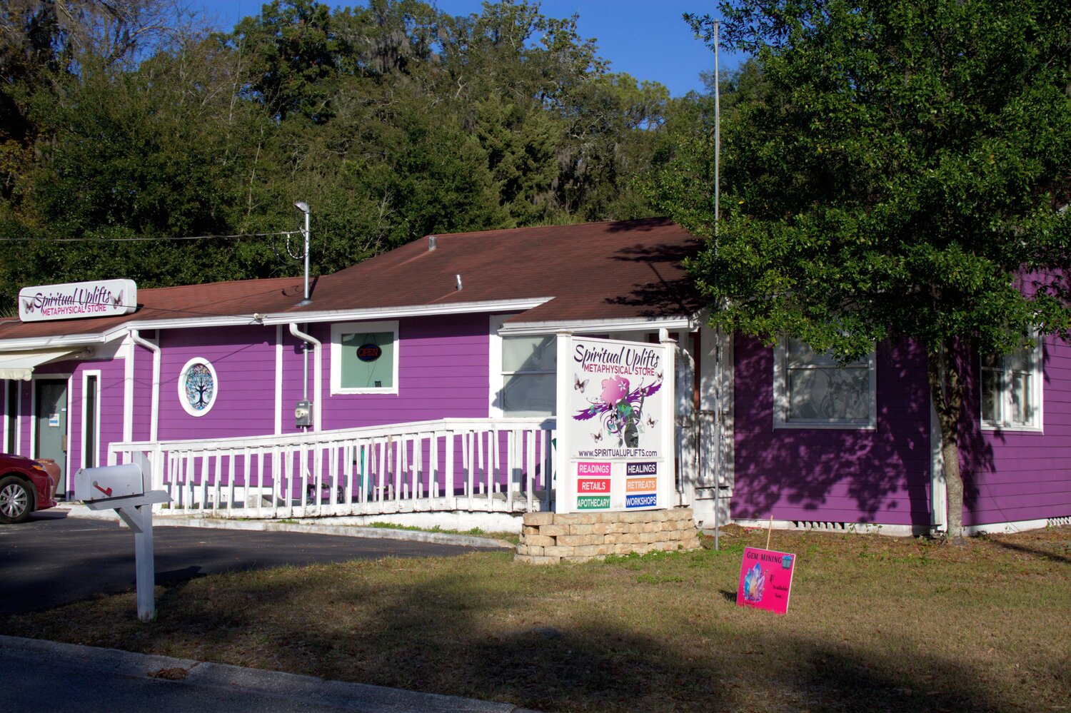 Spiritual Uplifts Metaphysical Store is at 2039 Mound St. in Orange Park.