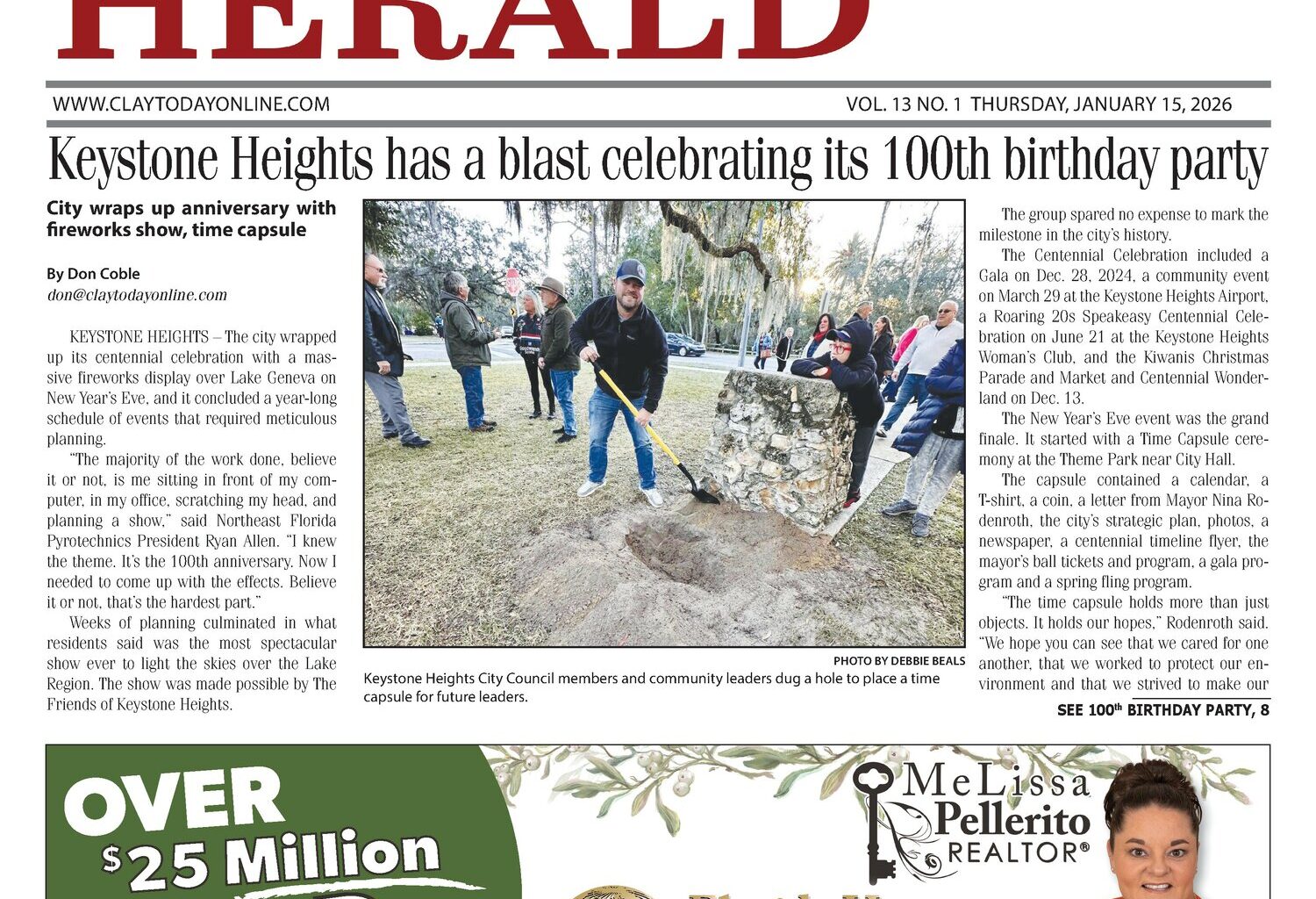 Keystone Herald January 15, 2026