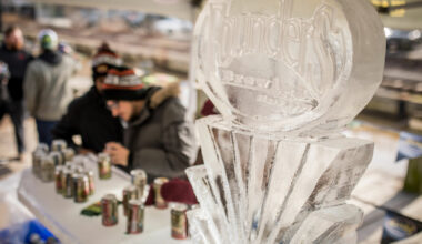 All creations are made by Ice Sculpture Philly