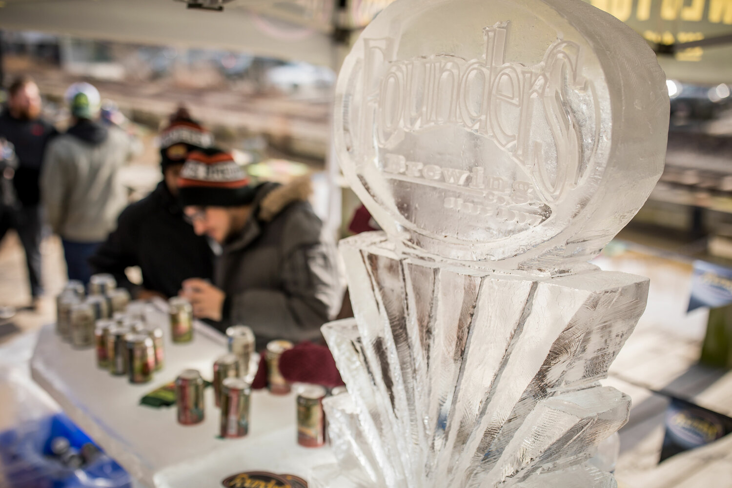 All creations are made by Ice Sculpture Philly