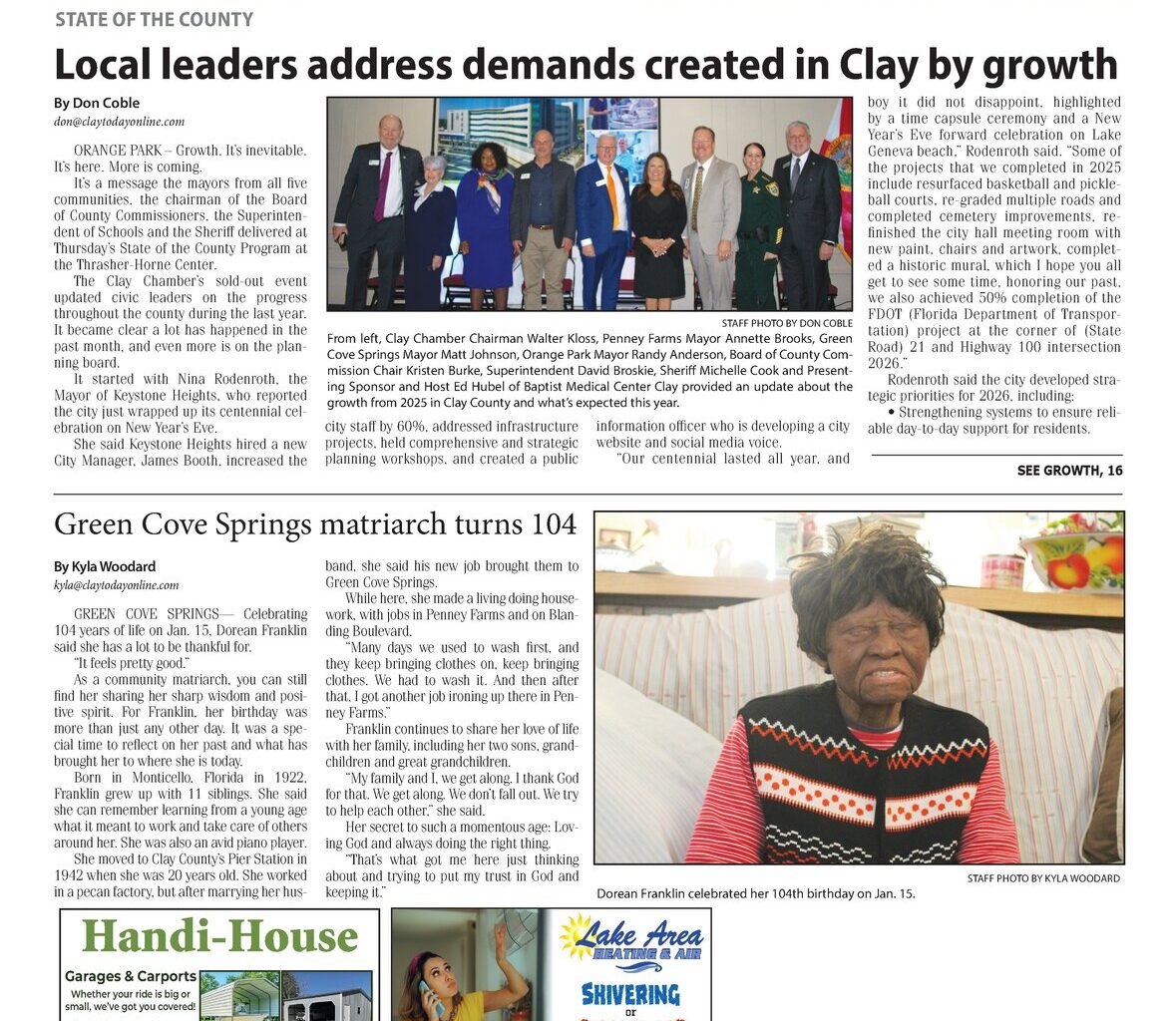 Clay Today January 22, 2026